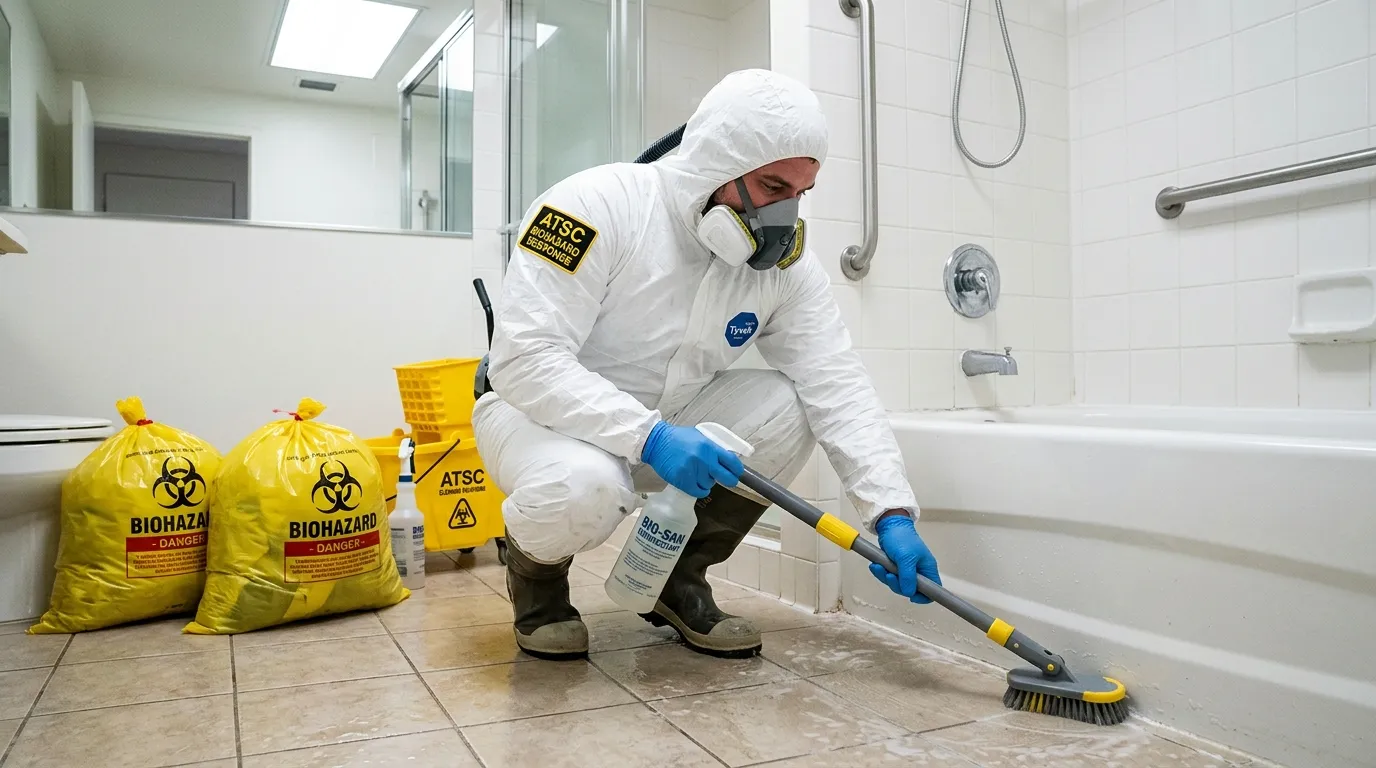 Decontamination equipment deployed for Blood Cleanup in Ancient Oaks